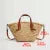 Casual Wicker Basket Bag