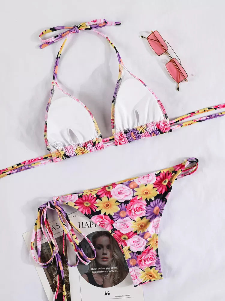 Micro Thong Bikini Set