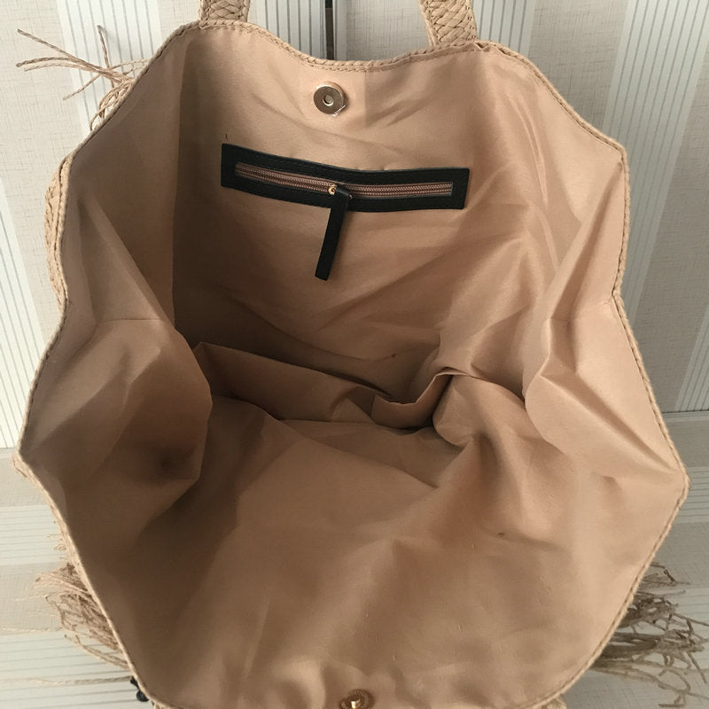 Shoulder Bag Boho Handmade Woven