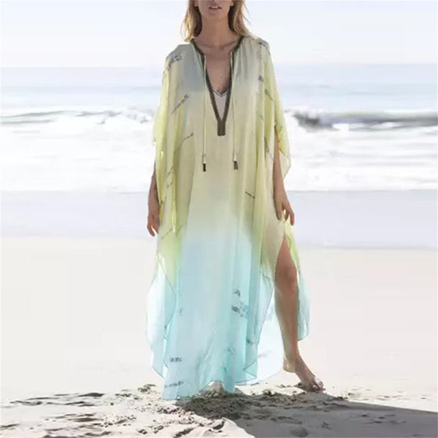 Cover-Ups Chiffon Printed