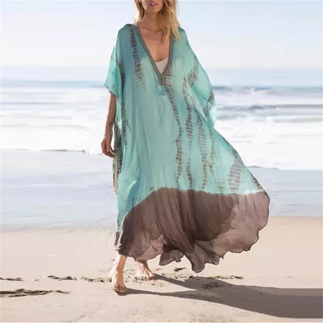 Cover-Ups Chiffon Printed