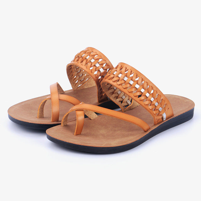 Vintage Boho Slippers Women