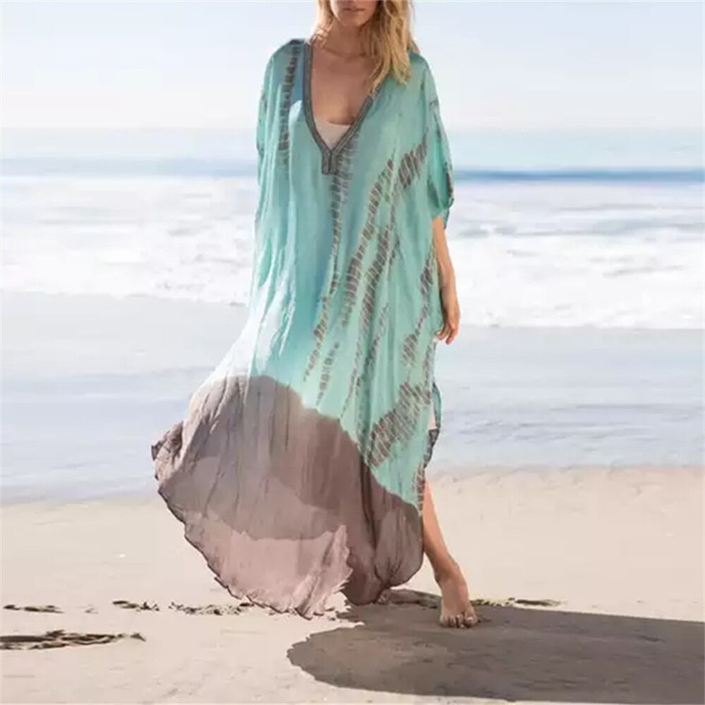 Cover-Ups Chiffon Printed