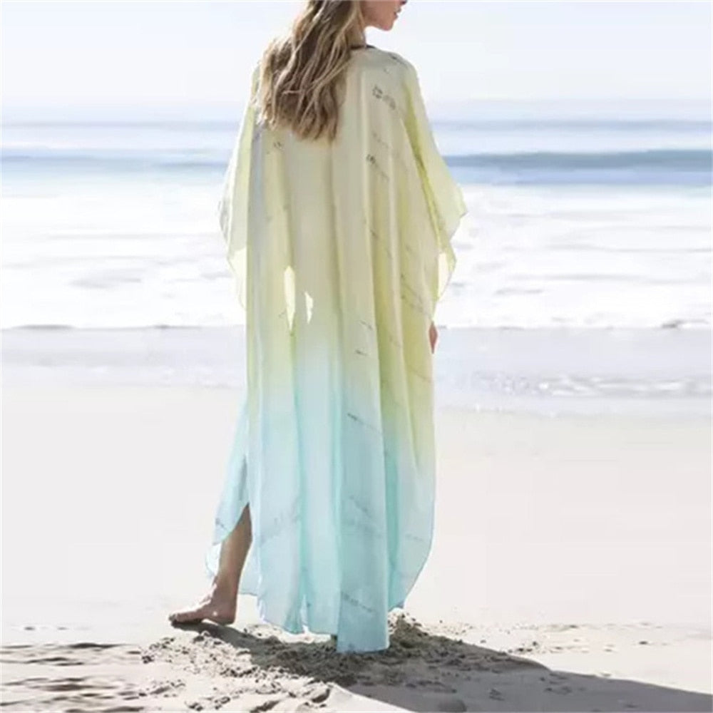 Cover-Ups Chiffon Printed