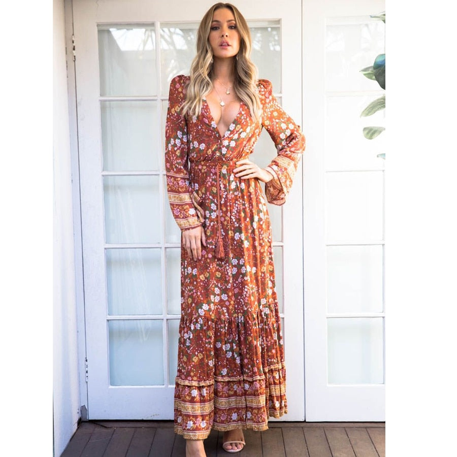 Maxi Floral Dress