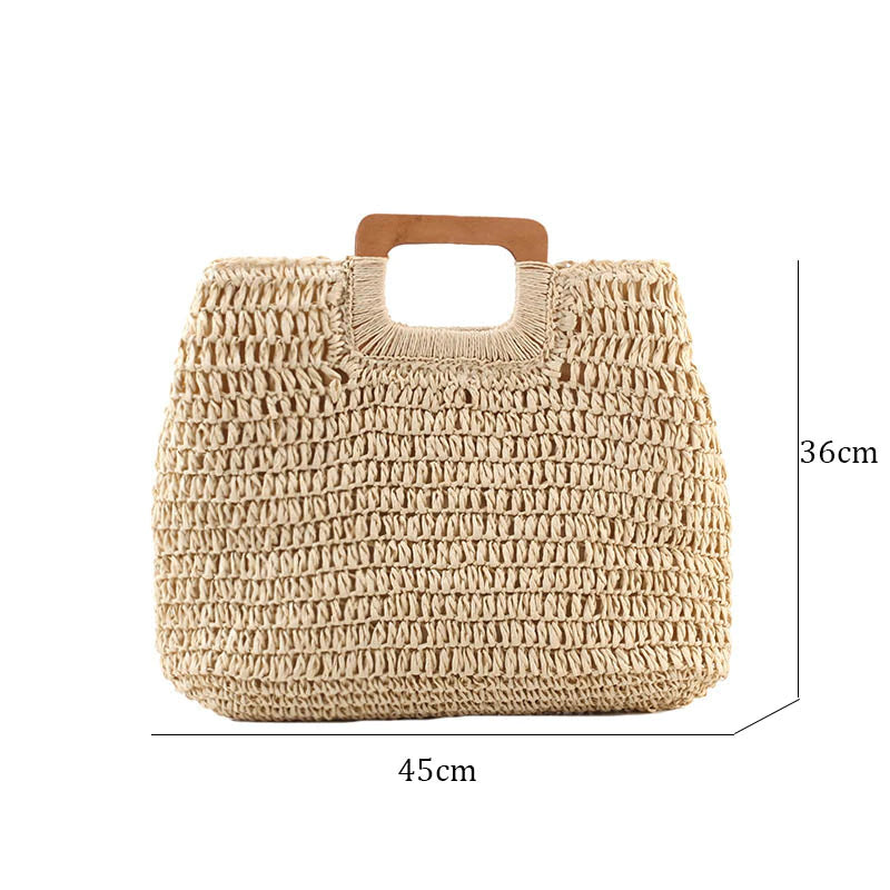 Casual Rattan Large Bag