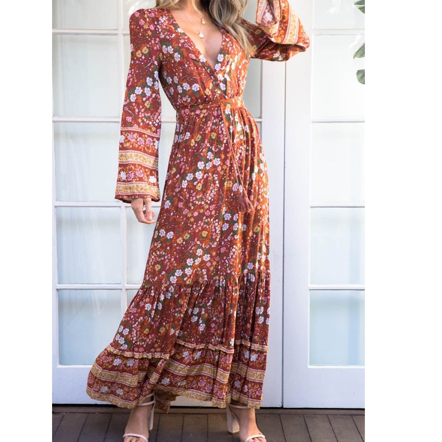 Maxi Floral Dress