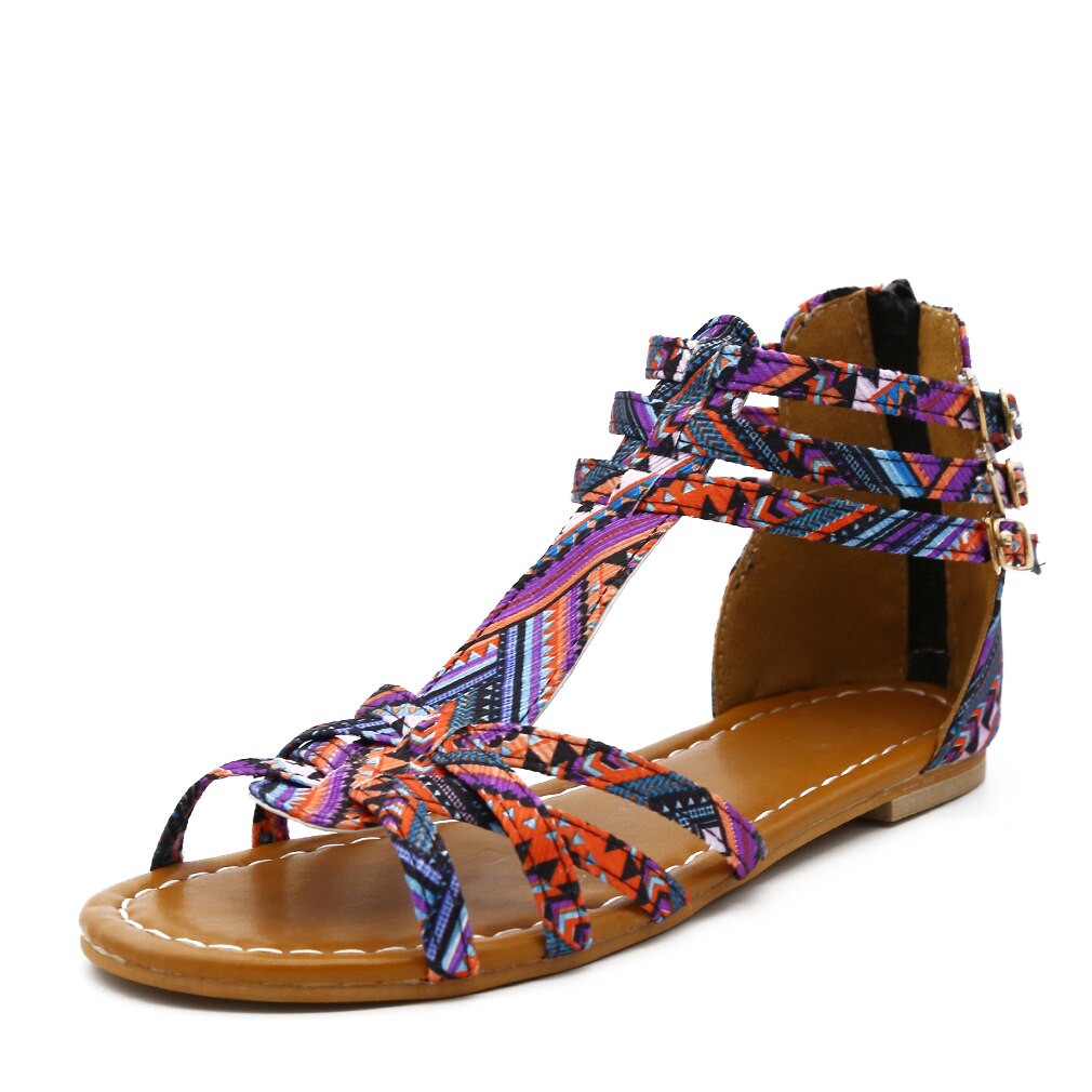 Boho Sandals Colorful