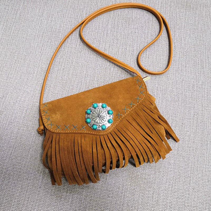 Boho Hippie Gypsy Fringe Bag