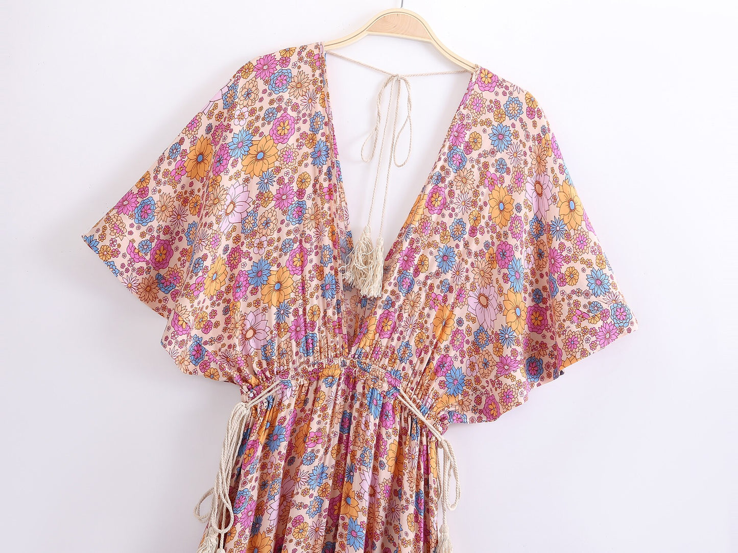 Boho Maxi Floral Dress