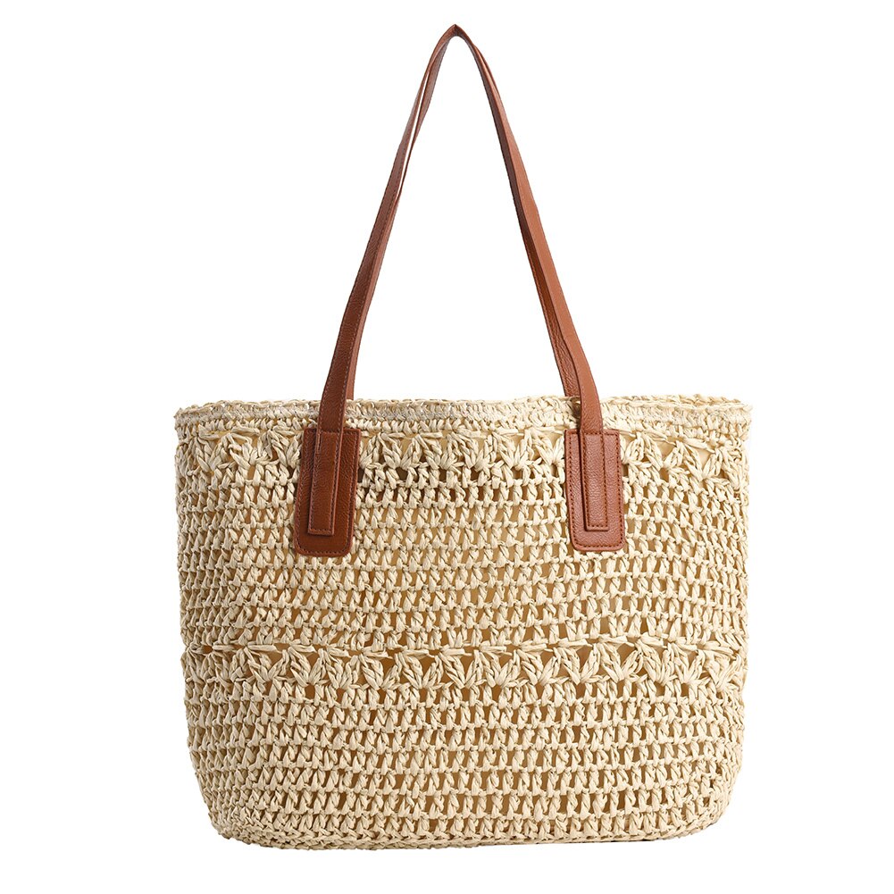 Straw Woven Underarm Shoulder Bag