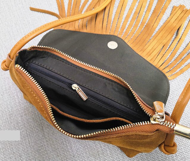 Boho Hippie Gypsy Fringe Bag