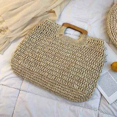 Casual Rattan Large Bag