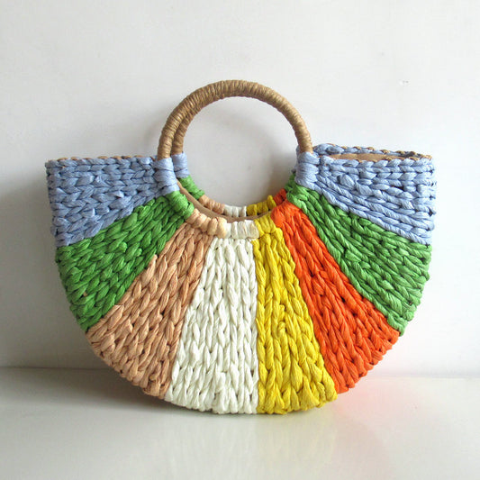 Colored Summer Beach Bag