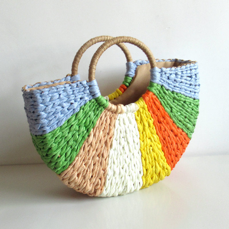 Colored Summer Beach Bag