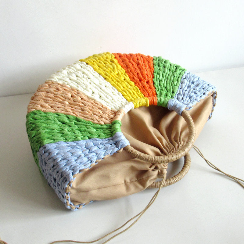 Colored Summer Beach Bag