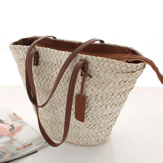 Straw Woven Shoulder Bag