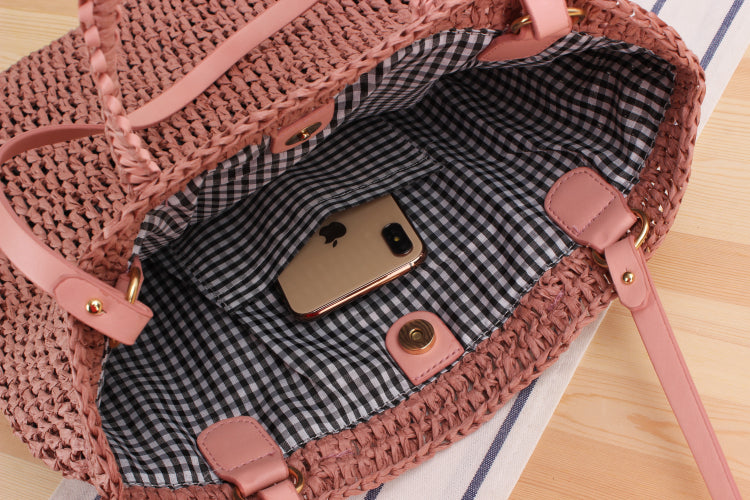 Summer Bag Casual Wicker Woven