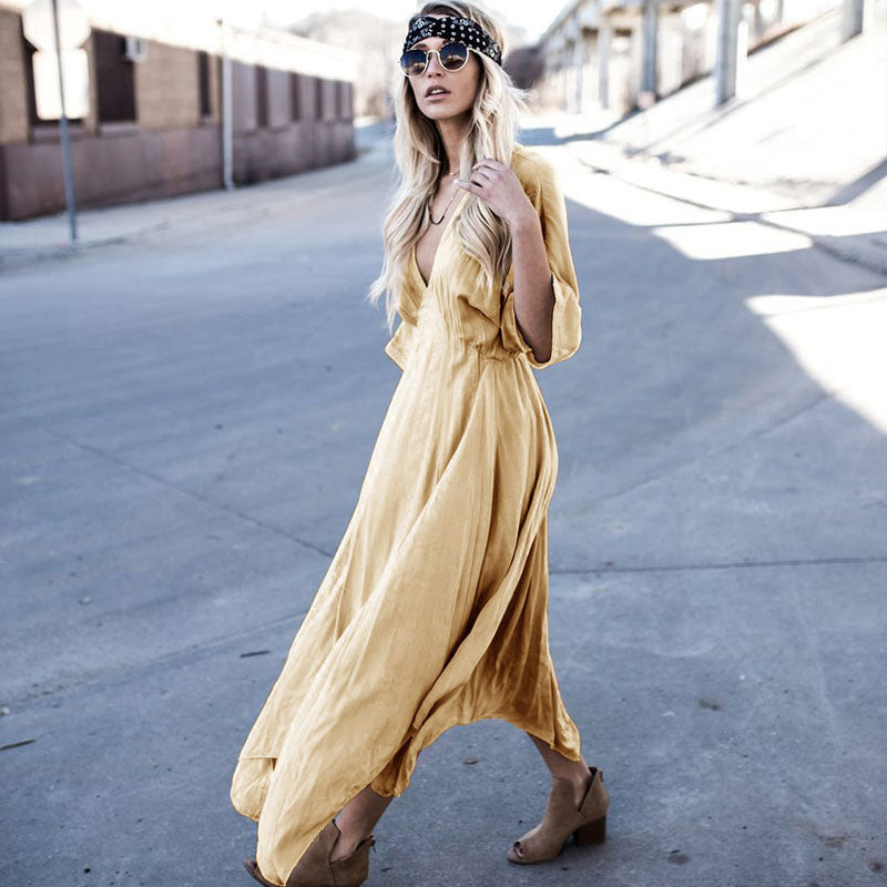 Summer Loose Bohemia Maxi Dress