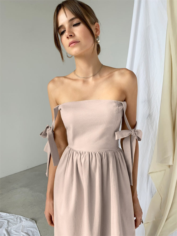 Slim Mid-length Dress