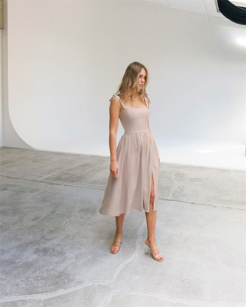 Slim Mid-length Dress